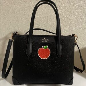 Kate Spade Black Glitter Purse